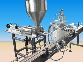 2 cylinder automatic gallon filler